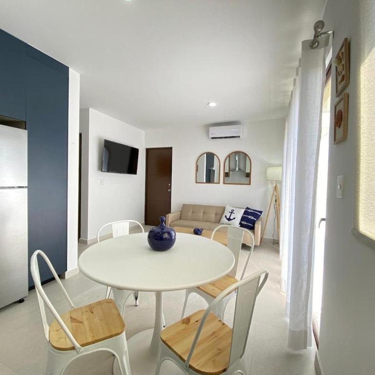 Nuevo y Bonito Departamento con Vista al Mar - Oceanna 1 - Two-Bedroom Apartment - 4