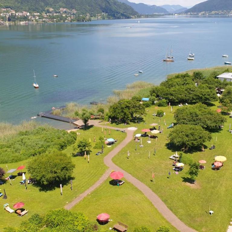 LB5 Seeappartement Haus Landskron mit direktem Seezugang am Ossiachersee - Apartment mit 1 Schlafzimmer - 16