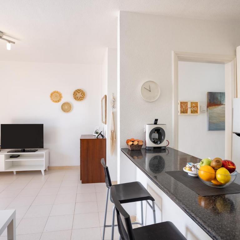 Frente al Mar - Terraza - Piscina - Playa 1 min - Apartamento de 1 dormitorio - 13