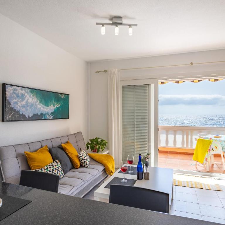 Frente al Mar - Terraza - Piscina - Playa 1 min - Apartamento de 1 dormitorio - 20