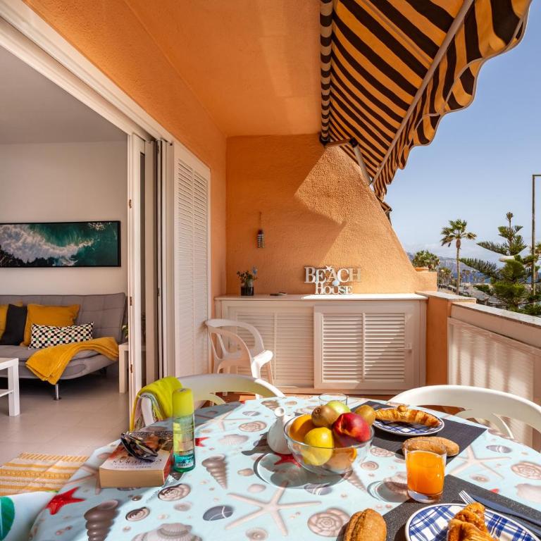 Frente al Mar - Terraza - Piscina - Playa 1 min - Apartamento de 1 dormitorio - 66