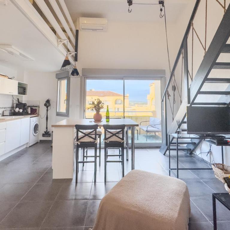 Appartement Le Vauban - Climatisation - À 200m de la Plage - 15 min de Sète - Appartement 1 Chambre - 7