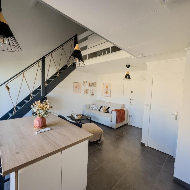 Appartement Le Vauban - Climatisation - À 200m de la Plage - 15 min de Sète - Appartement 1 Chambre - 11