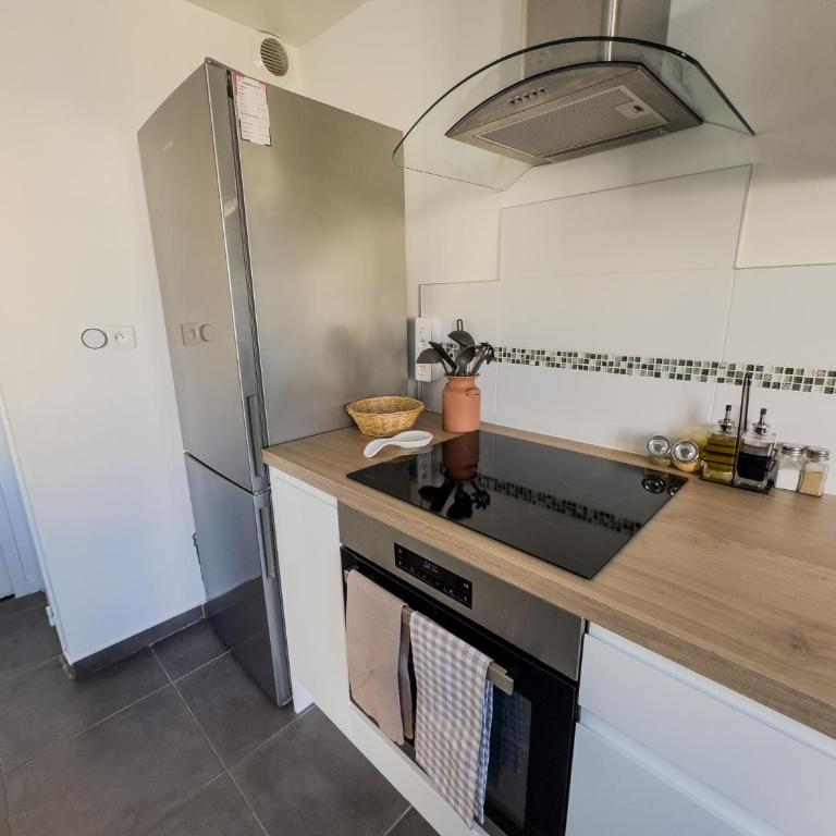Appartement Le Vauban - Climatisation - À 200m de la Plage - 15 min de Sète - Appartement 1 Chambre - 13