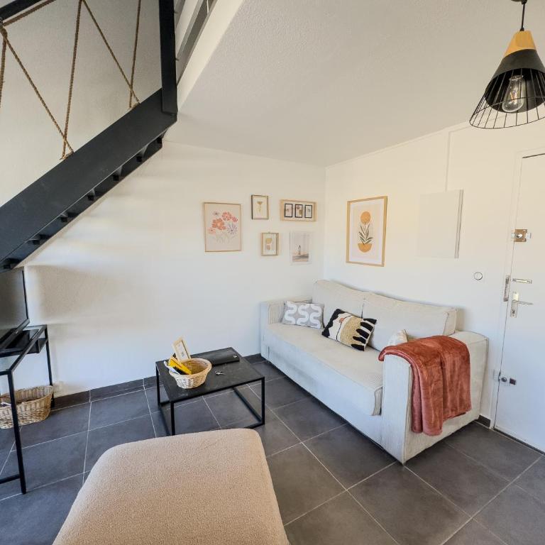 Appartement Le Vauban - Climatisation - À 200m de la Plage - 15 min de Sète - Appartement 1 Chambre - 15