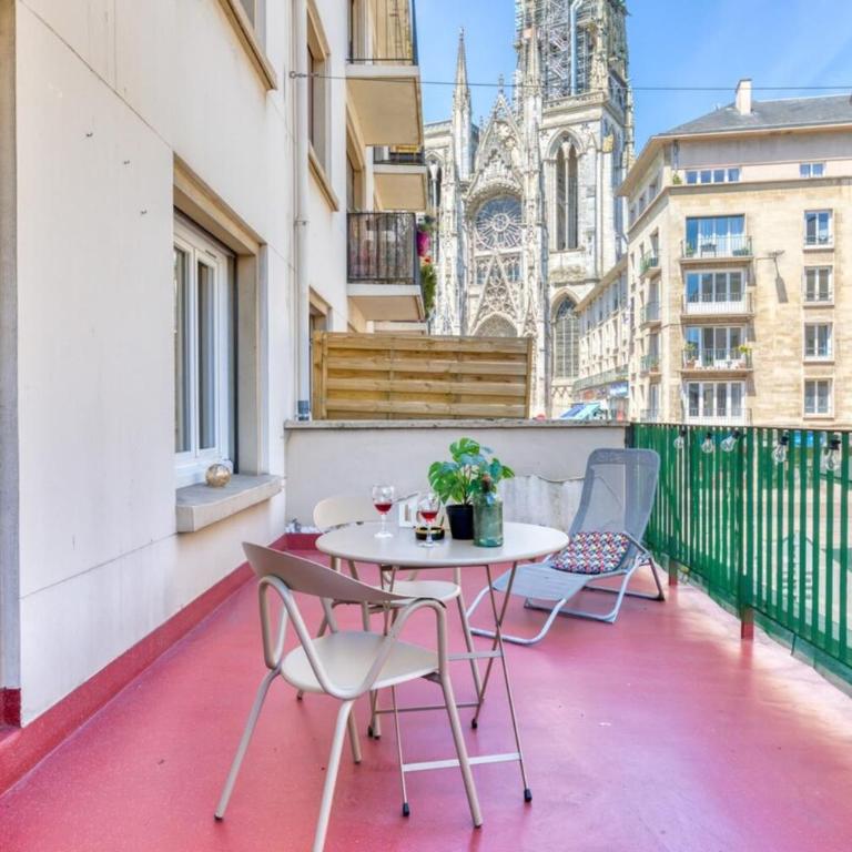 Victoria magnifique appartement spa vue cathédrale - Apartment mit 1 Schlafzimmer - 16