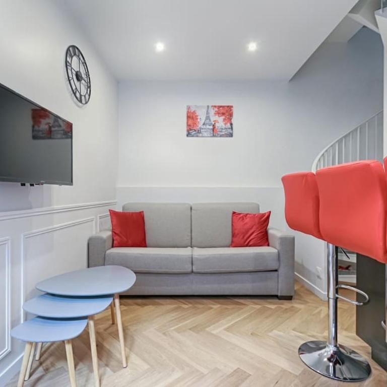 MyKeypers - Stylish & Luxury Duplex 2BR-8P - Le Marais - Three-Bedroom Apartment - 15