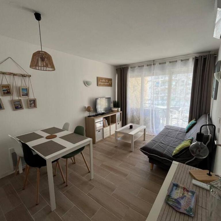 F2 climatisé, piscine, parking, tout à pied - Apartment mit 1 Schlafzimmer - 44
