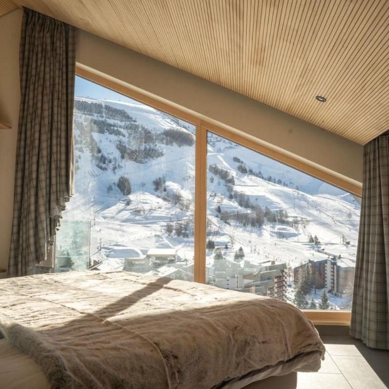 Chalets Horizon Blanc - Vue exceptionnelle Loup Blanc -Sauna extérieur Ours des Glaces -5 étoiles - Superior Chalet - 1