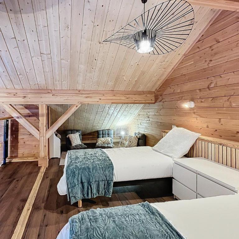 Chalet confort 6 pers. avec parking et wifi au Corbier - Appartement 2 Chambres - 13