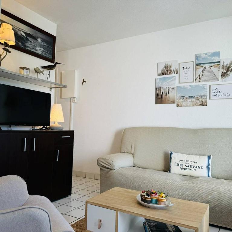 Agréable 3 pièces, parking, piscine chauffée - Appartement 2 Chambres avec Terrasse - 4