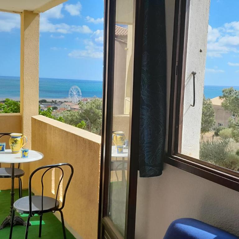 Appartement Saint Pierre la Mer 6 personnes, vue sur la mer, piscine, parking, tennis M330 - Two-Bedroom Apartment - 18