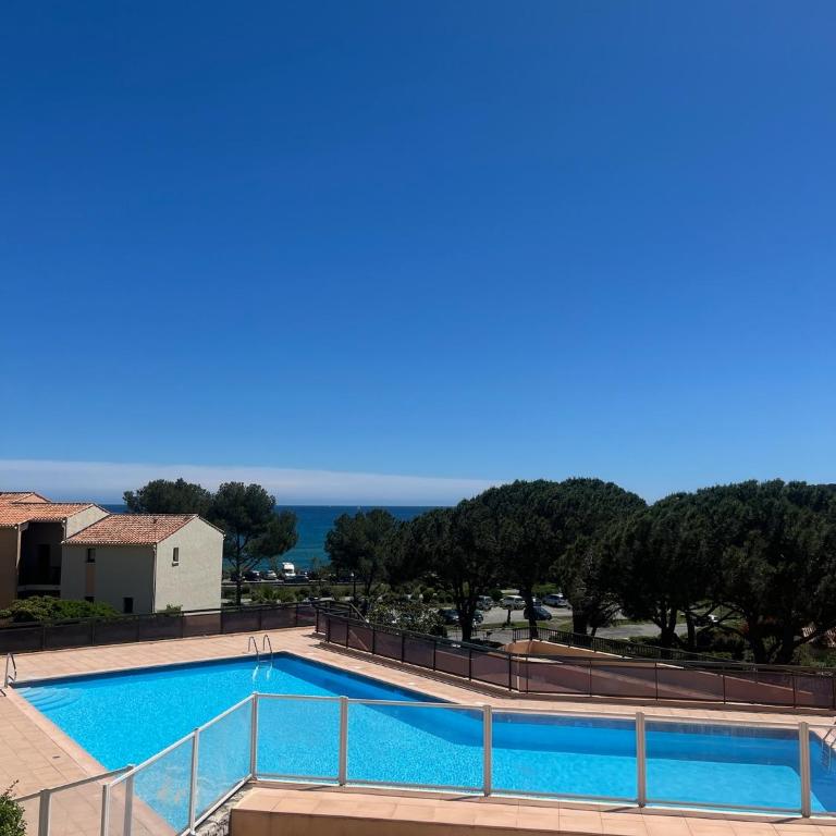 Les Issambres, appt accès direct plage sable, idéal 4 pers, vue mer, Clim - Appartement - Vue sur Mer - 21