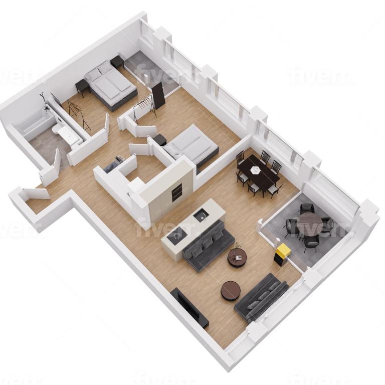 Two bedroom apartment with Pilatus view near Lucerne - Apartment mit 2 Schlafzimmern - 2