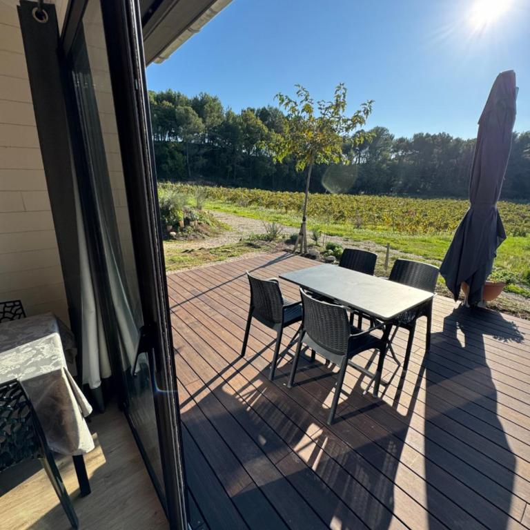 Ermitage Saint Quinis - le Ponant, maison en bois eco ondes - Appartement 1 Chambre - 6