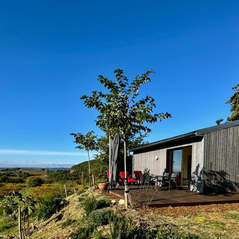 Ermitage Saint Quinis - le Ponant, maison en bois eco ondes - Appartement 1 Chambre - 1