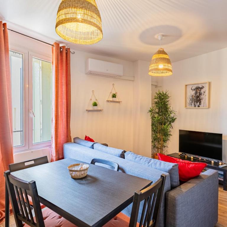 T3 Aqui es Besièrs - Centre-Historique - Cathédrale & Halles - Clim - Wifi - Free parking sur demande - Appartement 2 Chambres - 6