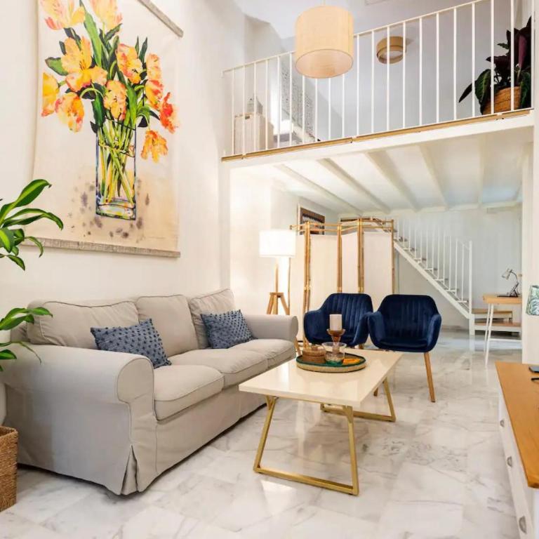 Loft en Centro de Sevilla con Parking gratis - Apartamento con ducha - 5