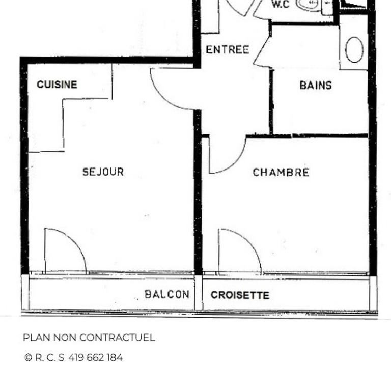 Appartement rénové pour 4 pers au pied des pistes - La Croisette - FR-1-452-196 - Apartment (4 Erwachsene) - 10