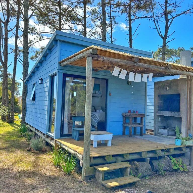 Casa Maui tu cabaña del bosque en la playa - Habitación Doble con patio - 1