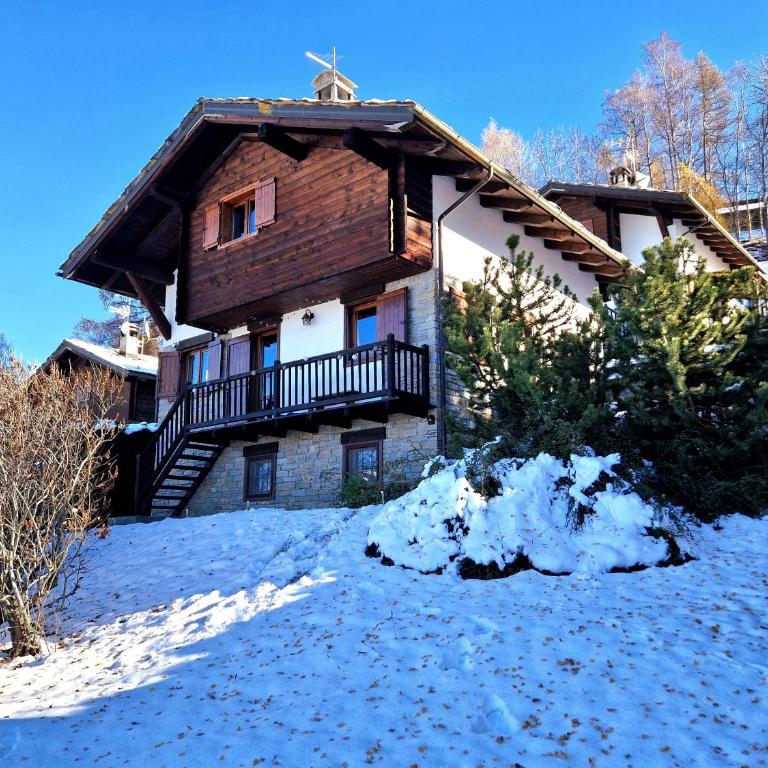 Chalet Grande Cerise - vicino ad Aosta e Pila - Villa con 3 Camere da Letto - 2