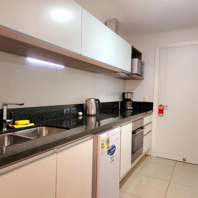 Green Park Solanas hermoso apartamento vista lago - Estudio con cama extragrande y sofá cama - 8