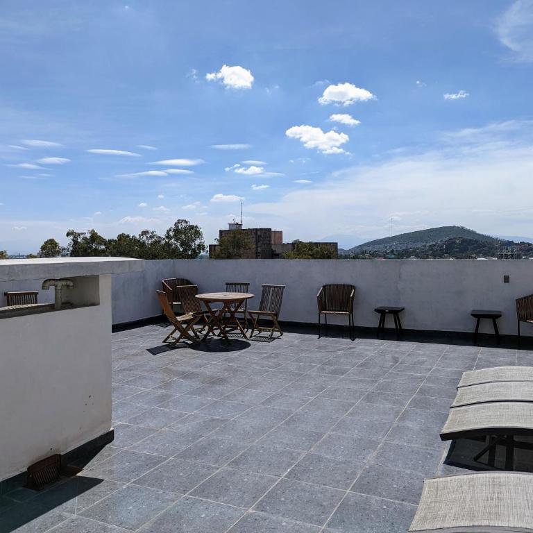 Habitación privada con balcón en zona norte CMDX - Deluxe Double Room with Balcony - 14