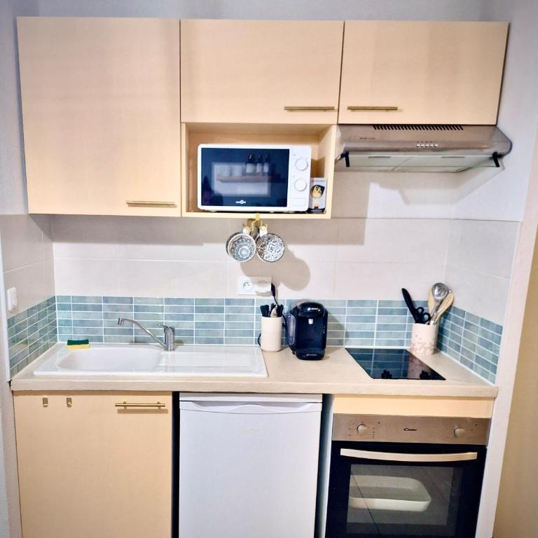 L'échiquier de Béziers - T2 déco soigné - Belle terrasse -Parking - Wifi - Appartement 1 Chambre - 10