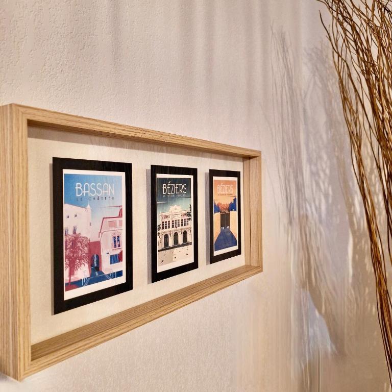 L'échiquier de Béziers - T2 déco soigné - Belle terrasse -Parking - Wifi - Appartement 1 Chambre - 14