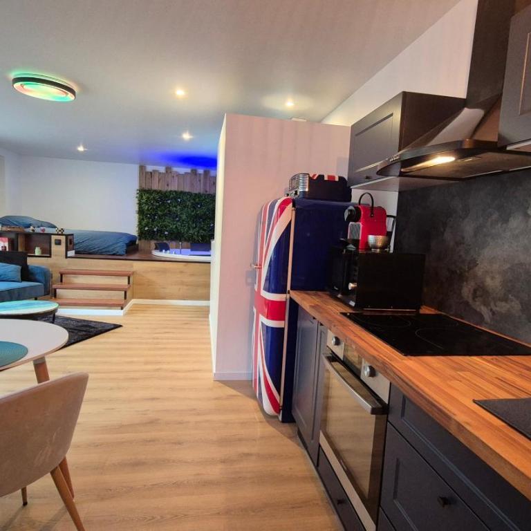 Balnéo Nuits Tranquilles Rouen - Apartment mit 1 Schlafzimmer - 10