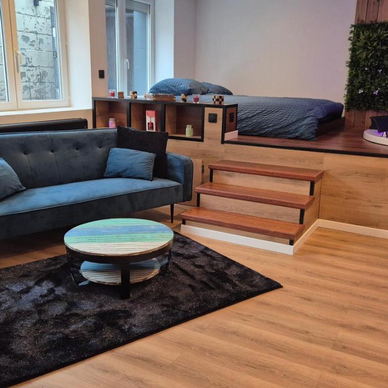 Balnéo Nuits Tranquilles Rouen - Apartment mit 1 Schlafzimmer - 11