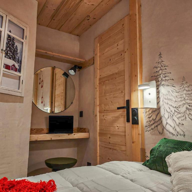 Arc 2000 -location Appartements et de 1 studio avec balcon, vue, ski in off, Wi-Fi - Appartement avec Vue et Balcon - 8