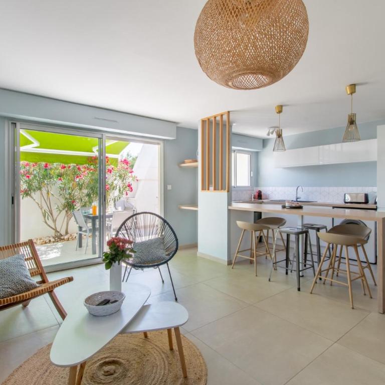 Maison de plage Les Grenadines 50M de la MER Clim - Villa 2 Chambres - 7