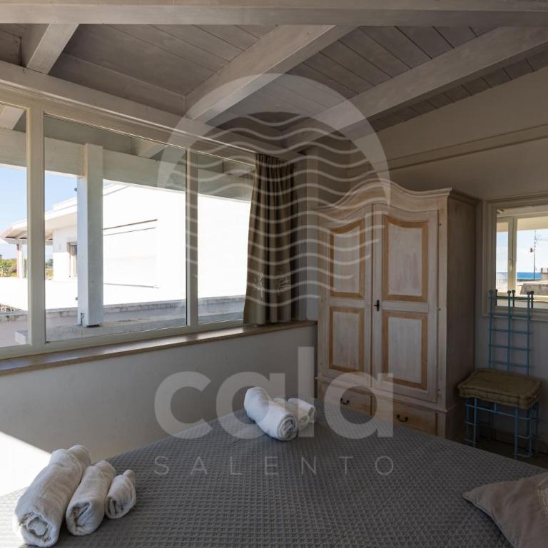 Attico Lux Vista Mare - Spiaggia a 50 M By Cala Salento - Two-Bedroom Apartment - 10