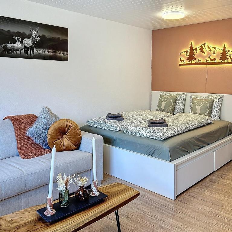 Saas-Fee Panorama Studio - Apartment mit 1 Schlafzimmer - 1