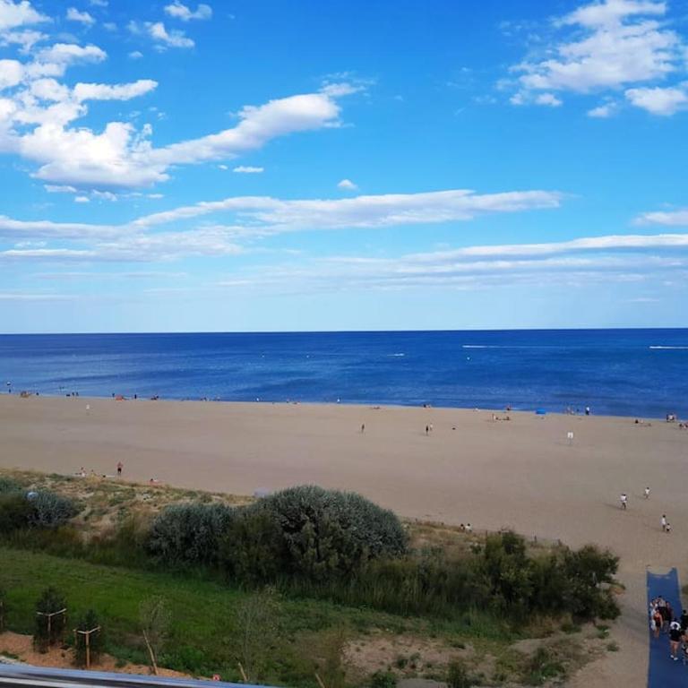 Appartement Saint Pierre la Mer 5 personnes, vue sur la mer, piscine, parking, tennis C164 - Two-Bedroom Apartment with Balcony and Sea View - 13