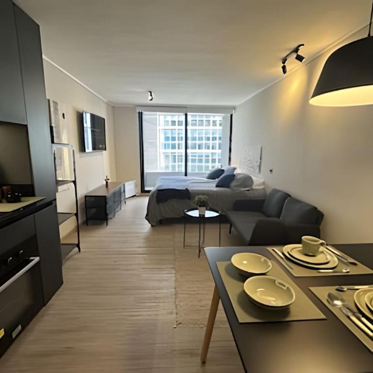 Moderno estudio a pasos de CLC - Apartamento de 1 dormitorio - 5