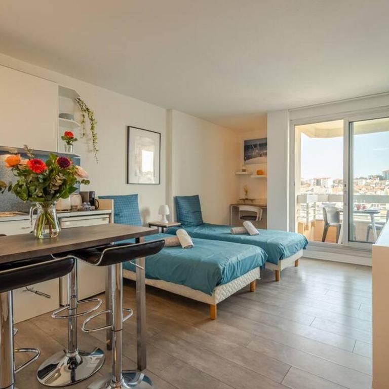 BIARRITZ GRANDE PLAGE - STUDIO AVEC BALCON - Victoria Surf - Apartamento de 1 dormitorio - 12