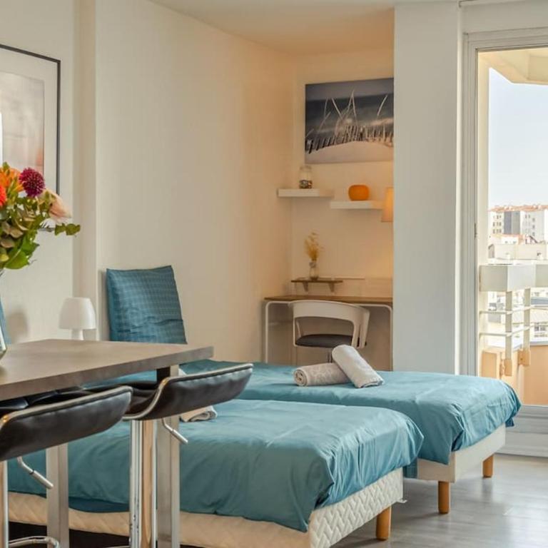 BIARRITZ GRANDE PLAGE - STUDIO AVEC BALCON - Victoria Surf - Apartamento de 1 dormitorio - 4