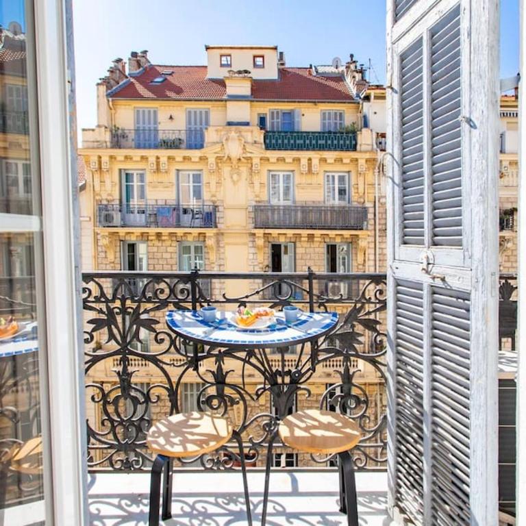 #61 Staywizus - 1 BDR Rossini Centrale Balcony AC - Appartement 1 Chambre - 10