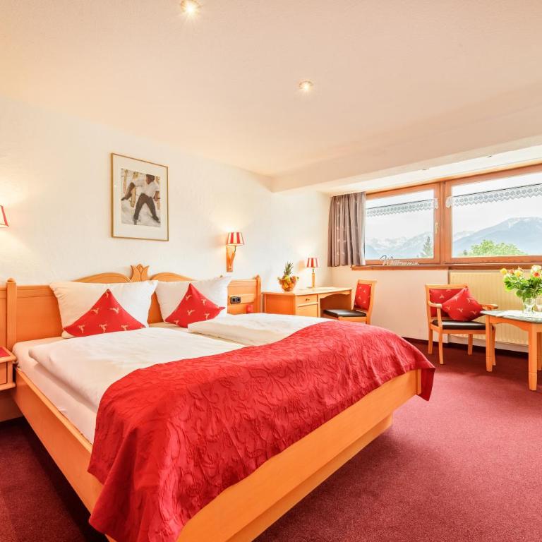 Familien- und Wellnesshotel "Landhaus Viktoria" - Doppelzimmer mit Bergblick - 6
