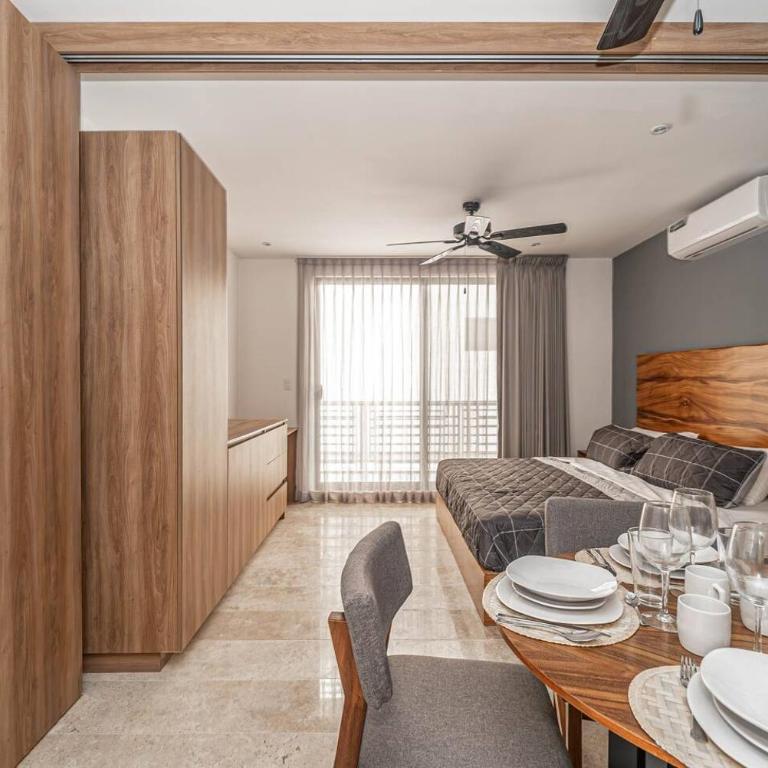 King Studio with Private Balcony, Rooftop Pool, Gym - Apartamento - 12
