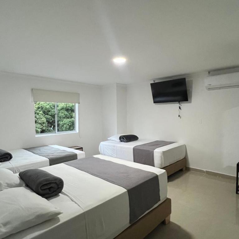 Hotel Medellín 66 - Habitación cuádruple - 1