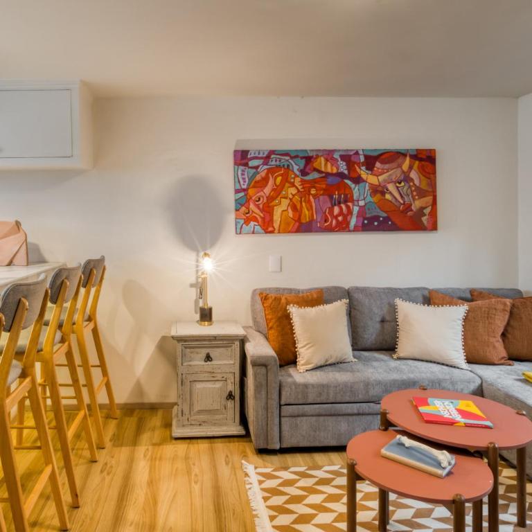 Comfy Apartment with Leafy Views by Tasman - Three-Bedroom Standard Apartment - 15