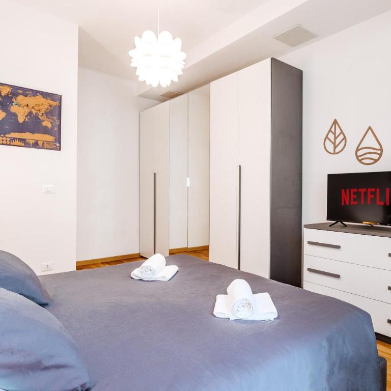 DiffeRent Home - Parcheggio privato - Appartamento con 2 Camere da Letto - 4