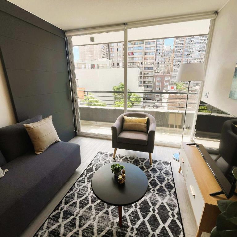 HOM Centrico y Moderno Depto 2D2B 3PAX Santiago - Apartamento - 51