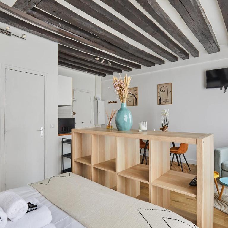 Charming Studio Center of Paris - Apartamento - 12