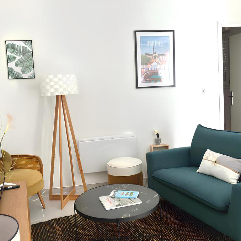 Dewailly, 2 chambres, 3 lits, élégant, 700m centre ville - Apartamento de 2 dormitorios - 3
