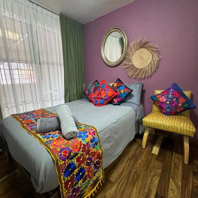 Homestal California Hostal en Tlaquepaque - Double Room - 4
