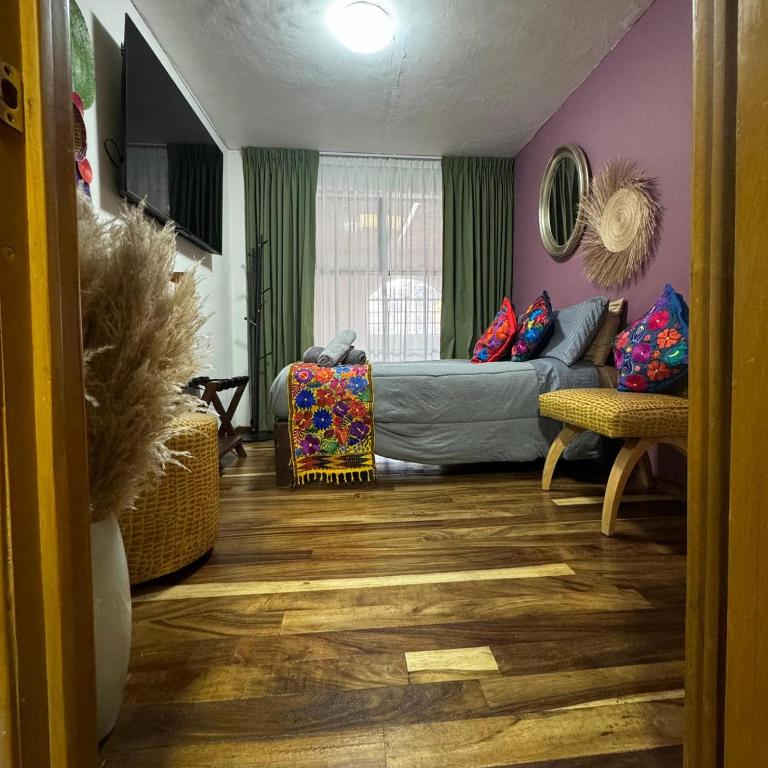 Homestal California Hostal en Tlaquepaque - Double Room - 9
